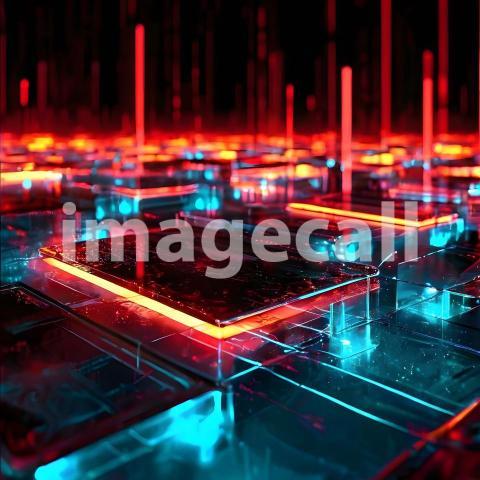 Abstract and surreal colorful and vivid (2983)