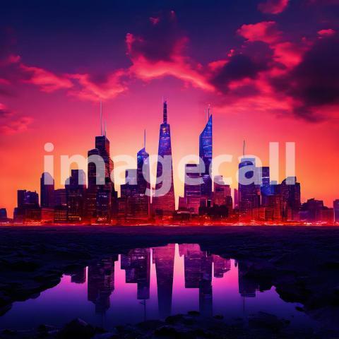 Abstract and surreal colorful and vivid (2984)