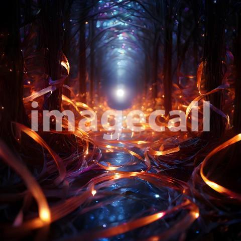 Abstract and surreal colorful and vivid (3007)