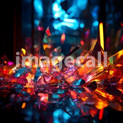 Abstract and surreal colorful and vivid (3039)