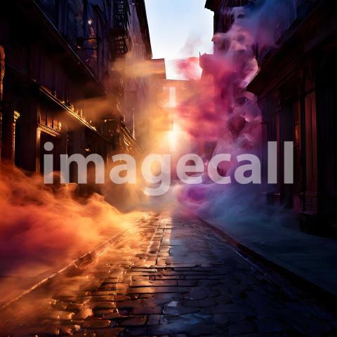 Abstract and surreal colorful and vivid (3053)