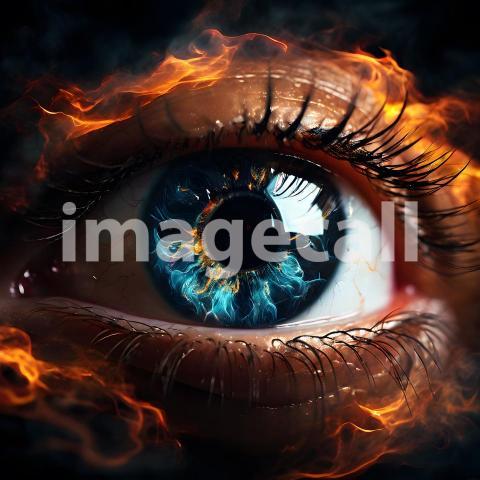 Abstract and surreal colorful and vivid (3051)