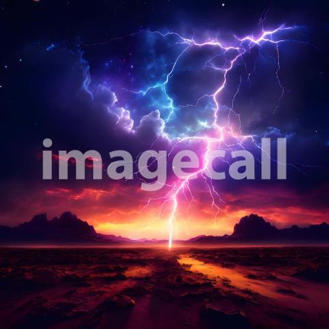 Abstract and surreal colorful and vivid (3069)