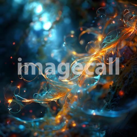 Abstract and surreal colorful and vivid (3074)