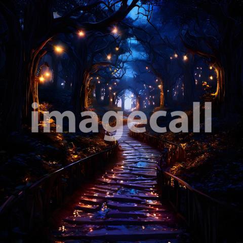 Abstract and surreal colorful and vivid (3080)