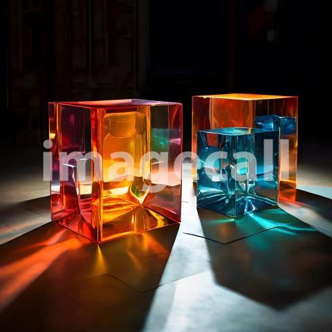 Abstract and surreal colorful and vivid (3084)