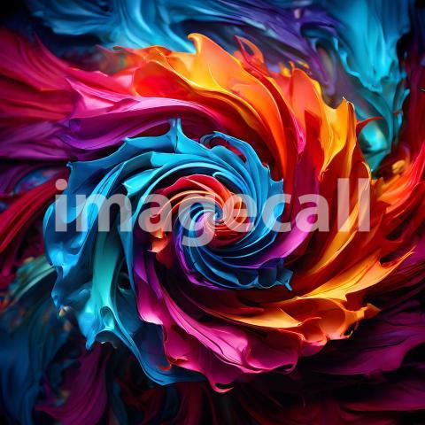 Abstract and surreal colorful and vivid (3088)