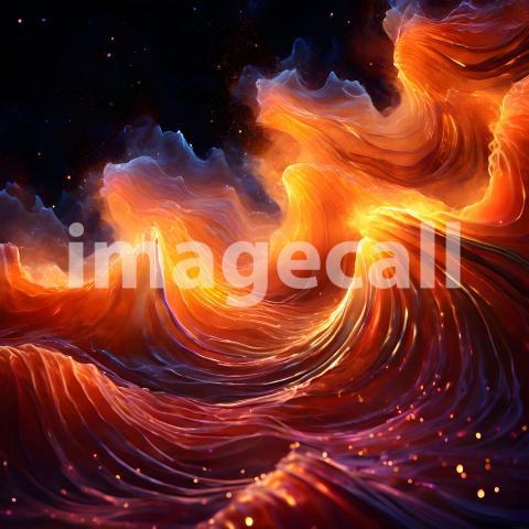 Abstract and surreal colorful and vivid (3091)