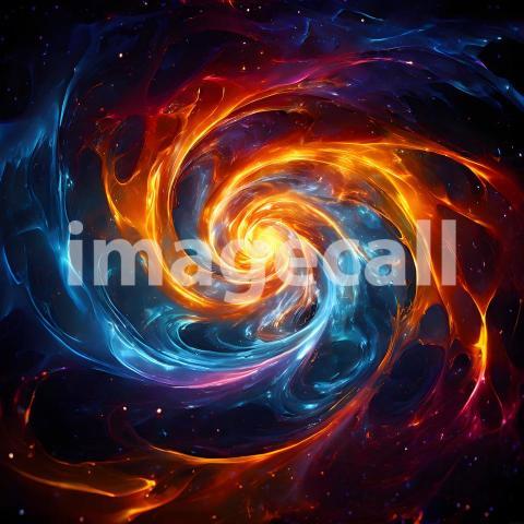 Abstract and surreal colorful and vivid (3095)