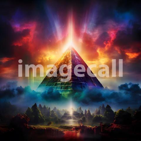 Abstract and surreal colorful and vivid (3097)