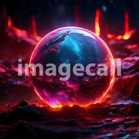 Abstract and surreal colorful and vivid (3094)