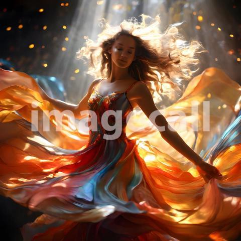 Abstract and surreal colorful and vivid (3101)