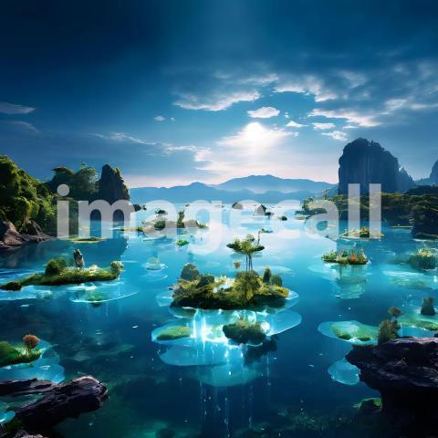 Abstract and surreal colorful and vivid (3116)