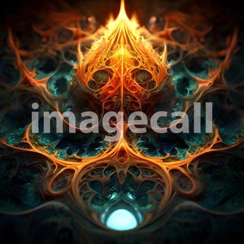 Abstract and surreal colorful and vivid (3119)