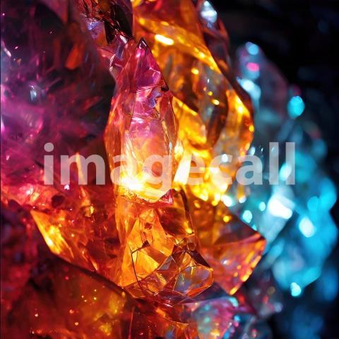 Abstract and surreal colorful and vivid (3124)