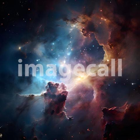 Abstract and surreal colorful and vivid (3123)