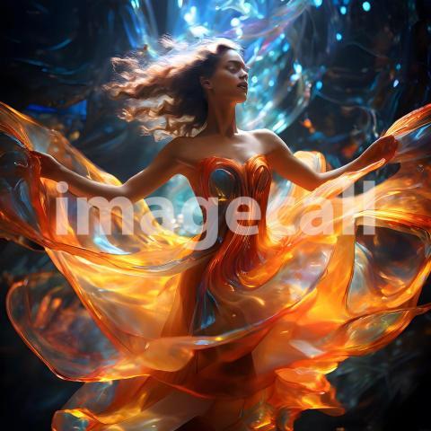 Abstract and surreal colorful and vivid (3125)