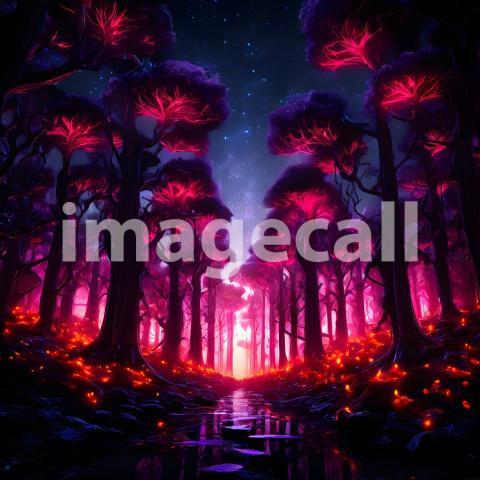 Abstract and surreal colorful and vivid (3142)