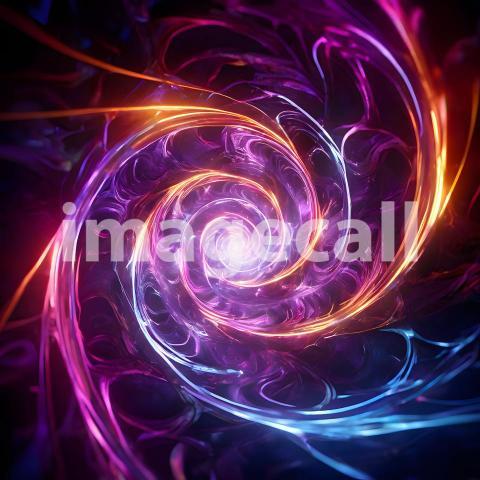 Abstract and surreal colorful and vivid (3154)