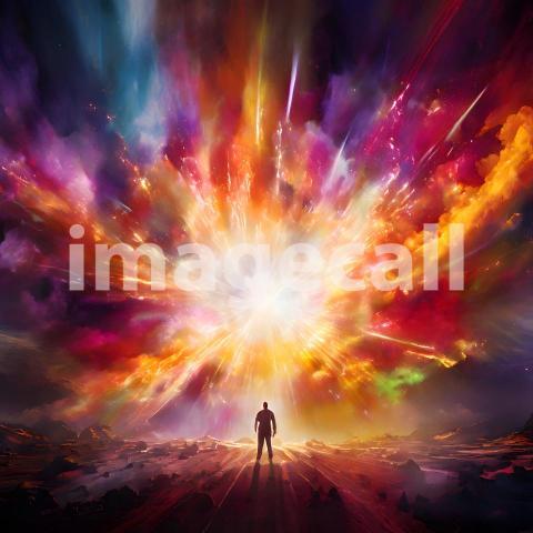 Abstract and surreal colorful and vivid (3152)