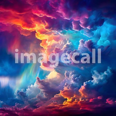 Abstract and surreal colorful and vivid (3160)