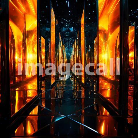 Abstract and surreal colorful and vivid (3170)