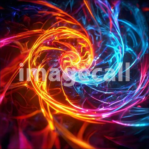Abstract and surreal colorful and vivid (3178)