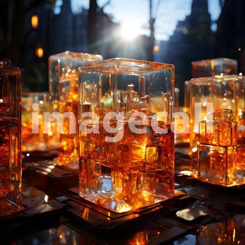 Abstract and surreal colorful and vivid (3177)