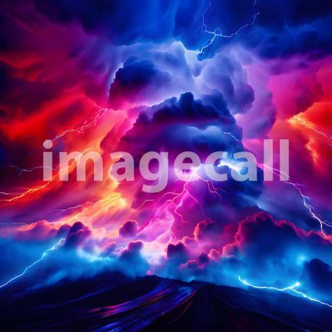 Abstract and surreal colorful and vivid (3180)