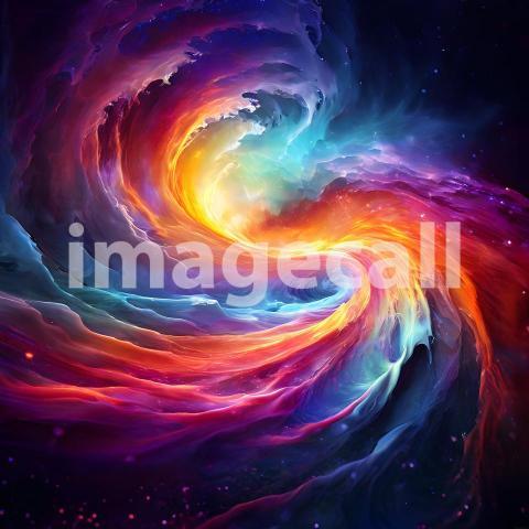 Abstract and surreal colorful and vivid (3181)
