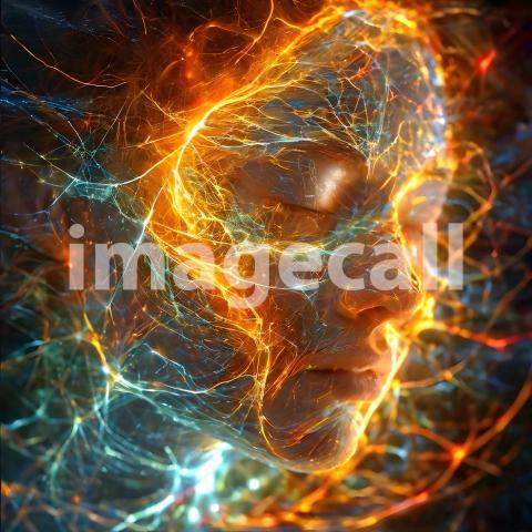 Abstract and surreal colorful and vivid (3187)