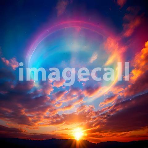 Abstract and surreal colorful and vivid (3189)