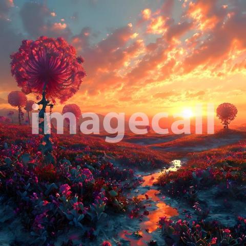 Abstract and surreal colorful and vivid (3200)