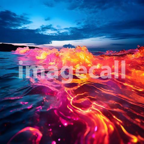 Abstract and surreal colorful and vivid (3213)
