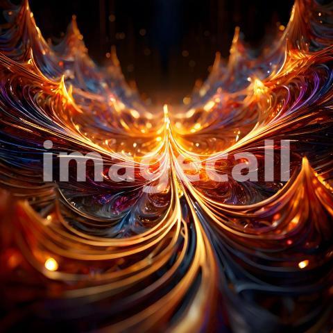 Abstract and surreal colorful and vivid (3211)