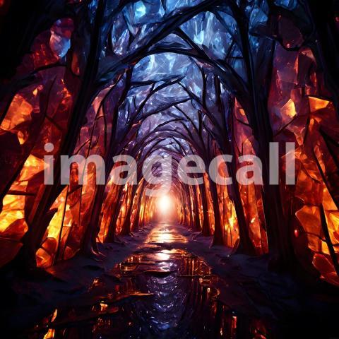 Abstract and surreal colorful and vivid (3217)