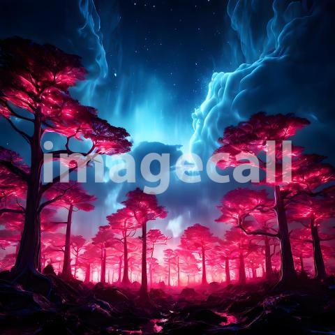 Abstract and surreal colorful and vivid (3216)