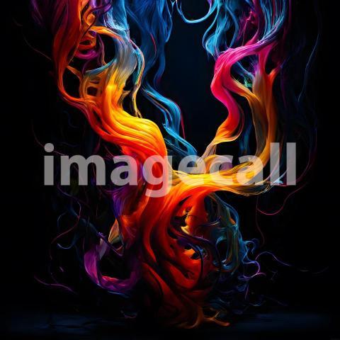 Abstract and surreal colorful and vivid (3218)