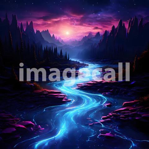 Abstract and surreal colorful and vivid (3226)