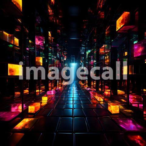 Abstract and surreal colorful and vivid (3231)