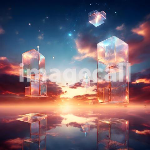 Abstract and surreal colorful and vivid (3234)