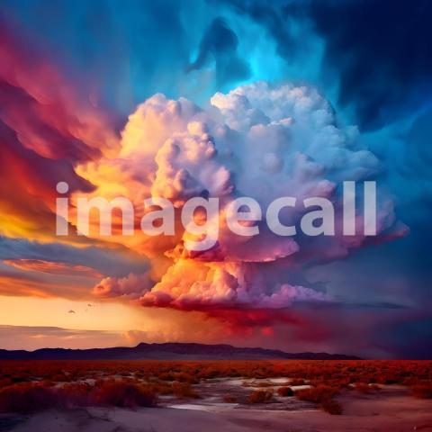 Abstract and surreal colorful and vivid (3238)