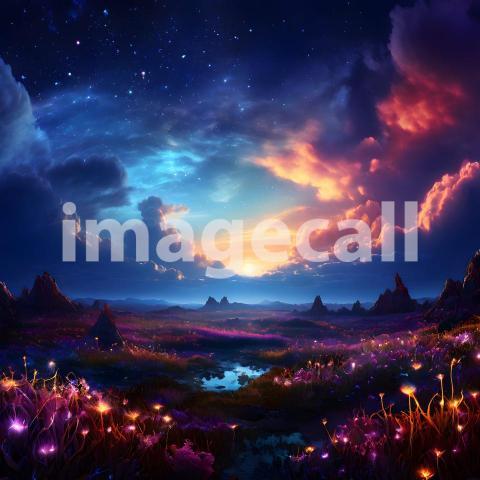 Abstract and surreal colorful and vivid (3237)