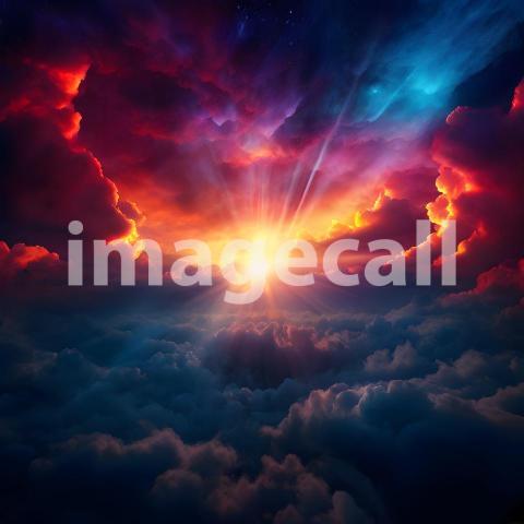 Abstract and surreal colorful and vivid (3246)