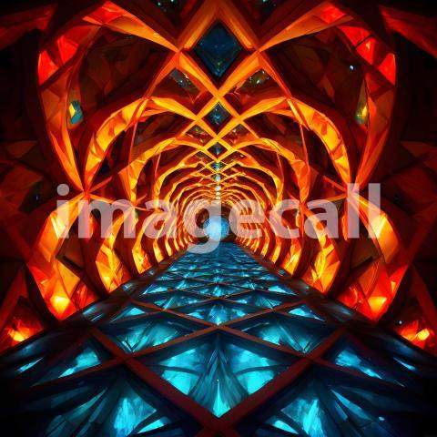 Abstract and surreal colorful and vivid (3245)