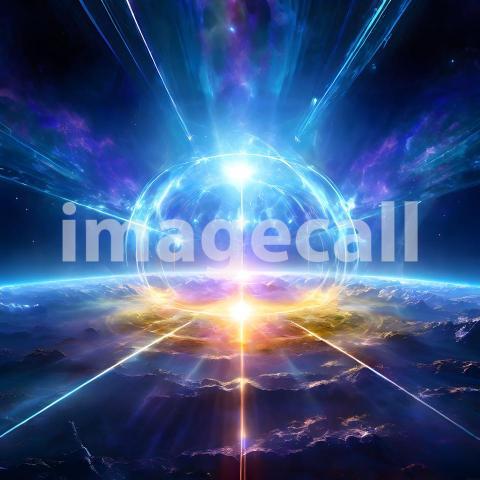 Abstract and surreal colorful and vivid (3251)