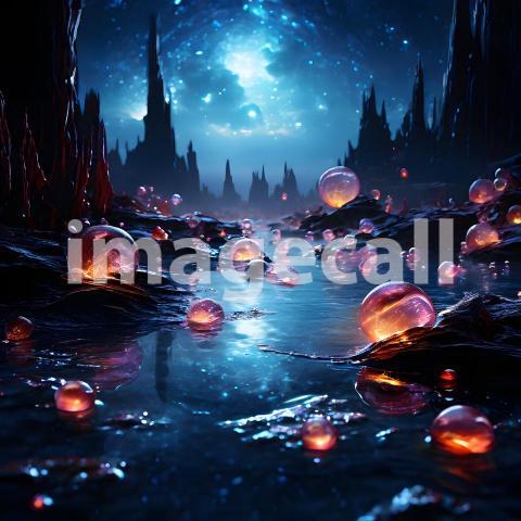 Abstract and surreal colorful and vivid (3258)