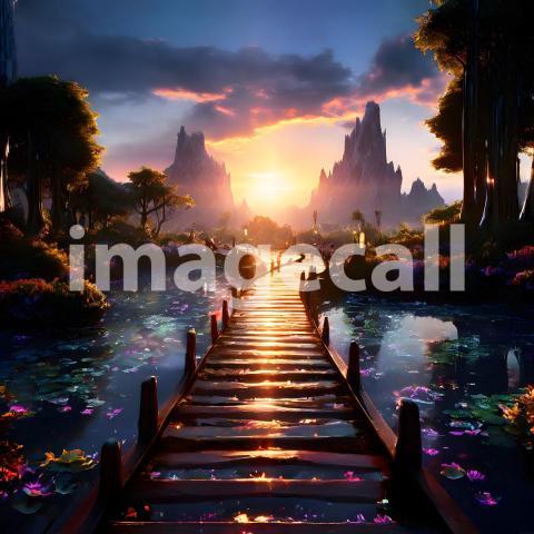 Abstract and surreal colorful and vivid (3264)