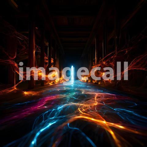 Abstract and surreal colorful and vivid (3265)