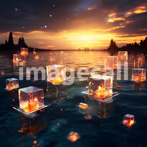 Abstract and surreal colorful and vivid (3270)